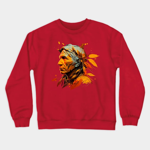 American Native Crewneck Sweatshirt by Wintrly